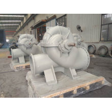 Double Suction Pump with Pressure Gage